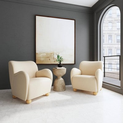  Rumi Armchair In Velvet - Threshold™