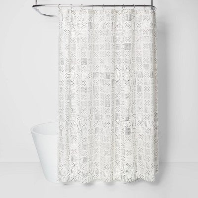  Shapes Shower Curtain White - Threshold™