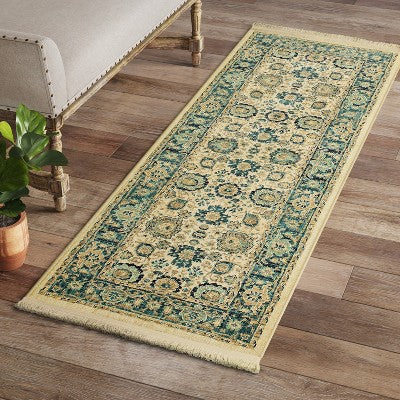  Persian With Fringe Border Woven Rug - Threshold