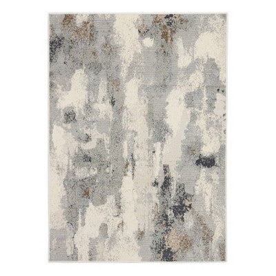  Watercolor Area Rug Gray - Threshold™