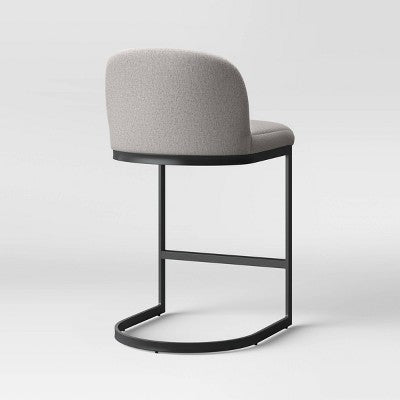  2pk Jules Cantilever Armless Upholstered Counter Height Barstool - Threshold™