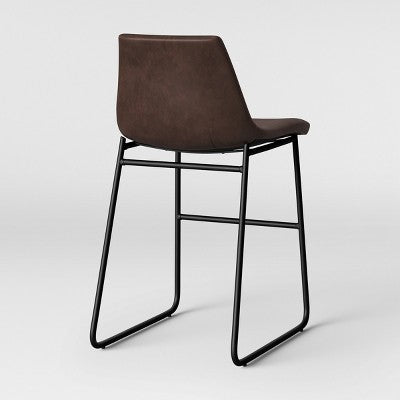  Bowden Faux Leather Counter Height Barstool - Threshold™