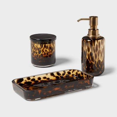  Colored Glass Tortoise Bath Tray - Threshold™