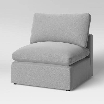  4pc Allandale Modular Sectional Sofa Set Gray - Threshold™