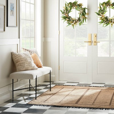  Flatweave Rug Neutral - Threshold™ Designed With Studio McGee