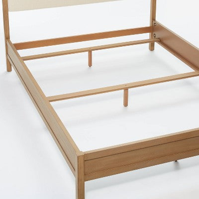  Elmira Bed Frame Brown - Threshold™ Designed With Studio McGee