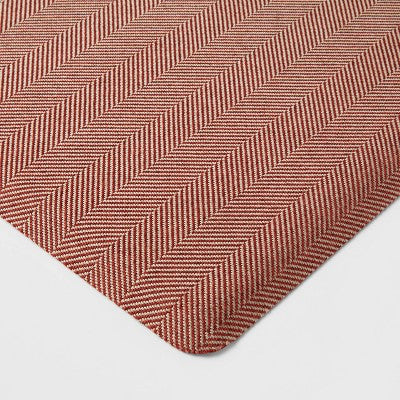  20" X 36" Herringbone Rust Comfort Mat - Threshold™