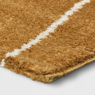  Abstract Lines Rug Mustard - Threshold™