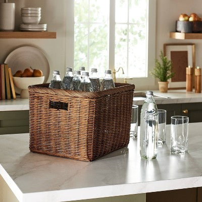  Cube Vintage French Basket - Threshold™ Designed With Studio McGee