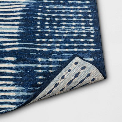  7' X 10' Outdoor Rug Indigo Dye - Threshold™