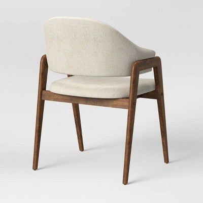  Ingleside Open Back Upholstered Wood Frame Dining Chair - Threshold™