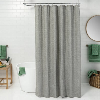  Waffle Weave Shower Curtain - Threshold™