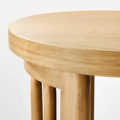  Burbank Wood Console Table Natural - Threshold™ Designed With Studio McGee