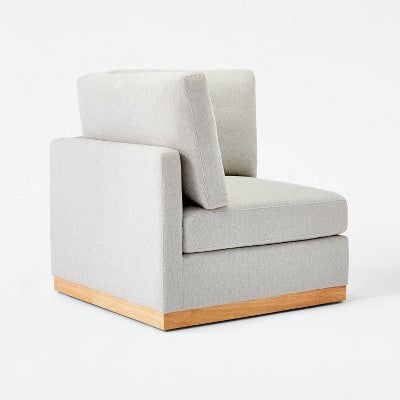  Woodland Hills Modular Sectional Corner Light Gray - Threshold™ Designed With Studio McGee