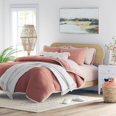  Queen/Full Arched Headboard Natural - Threshold™