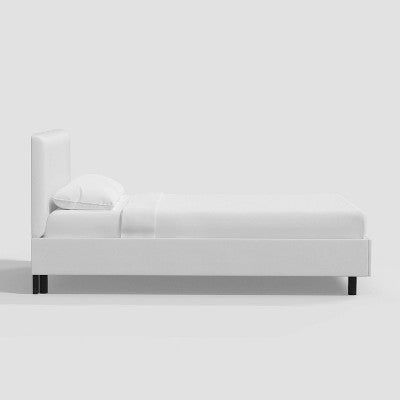  Olivia Upholstered Platform Bed Velvet - Threshold™