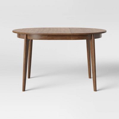  Astrid Mid-Century Round Extendable Dining Table - Threshold™