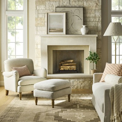  Kauri Upholstered Accent Chair Natural - Threshold™ Designed With Studio McGee
