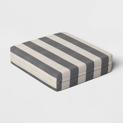  24"x22" Cabana Stripe Outdoor Deep Seat Cushion - Threshold™