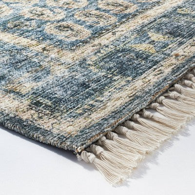  Lost Creek Printed Paisley Rug Blue - Threshold™ Designed With Studio McGee