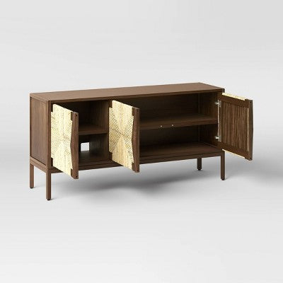  Withania Media Stand For TVs Up To 55" - Threshold™: Entertainment Center, Cable Management, Wood Composite