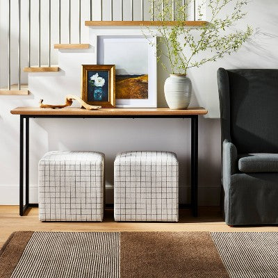  Hillside Hand Woven Wool/Cotton Area Rug Brown - Threshold™ Designed With Studio McGee
