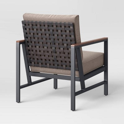  Oak Park 3pc Patio Chat Set - Threshold™