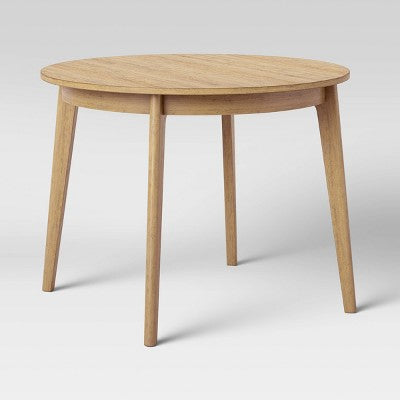  40" Astrid Mid-Century Round Dining Table With Fixed Top - Threshold™