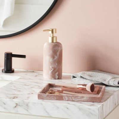  Pink Quartz Resin Tray - Threshold™