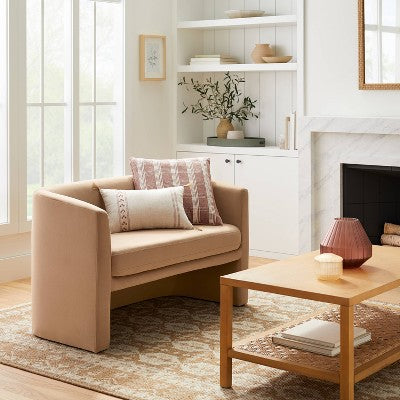  Vernon Loveseat Velvet - Threshold™ Designed With Studio McGee