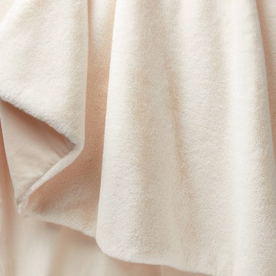  Faux Rabbit Fur Throw Blanket - Threshold™