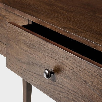  Palma 46" Arched Console Table Dark Brown - Threshold™ Designed With Studio McGee