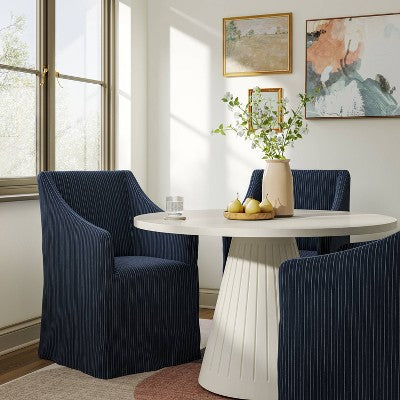  Replacement Slipcover Only For Sloped Arm Dining Chair - Threshold™