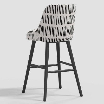  Geller Modern Counter Height Barstool In Patterns - Threshold™