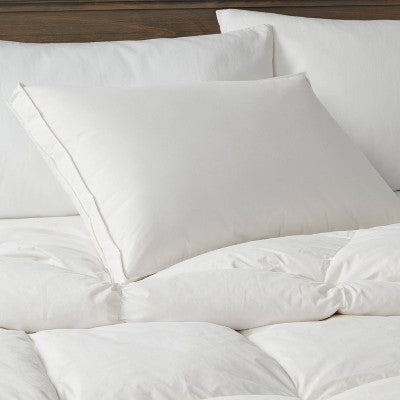  Down & Feather Blend Firm Bed Pillow - Threshold™