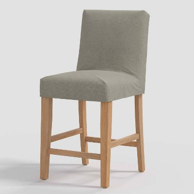  Nazanin Slipcover Counter Height Barstool In Linen - Threshold™