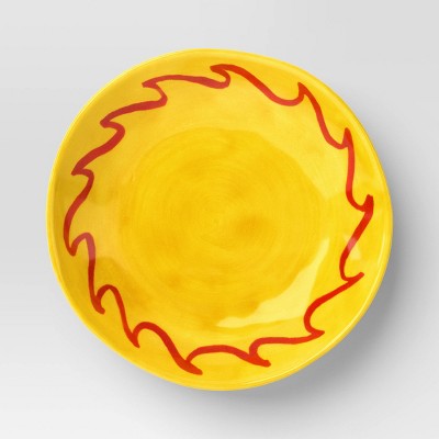  Coastal 26 Fl Oz Stoneware Dinner Bowl Red Wave - Threshold™