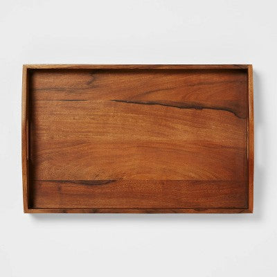  20" X 13" Wood Signature Serving Tray - Threshold™