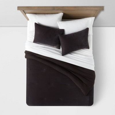  Lustrous Velvet Comforter & Sham Set - Threshold™