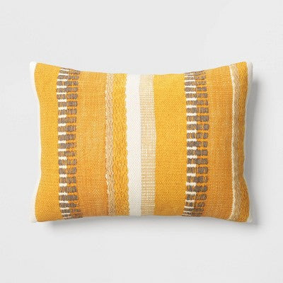  Ombre Striped Lumbar Throw Pillow - Threshold™