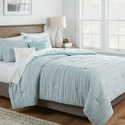  5pc Woven Diamond Comforter Beddding Set - Threshold™