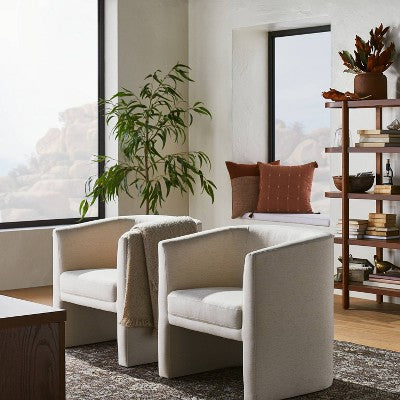  Vernon Upholstered Barrel Accent Chair - Threshold™ Designed With Studio McGee