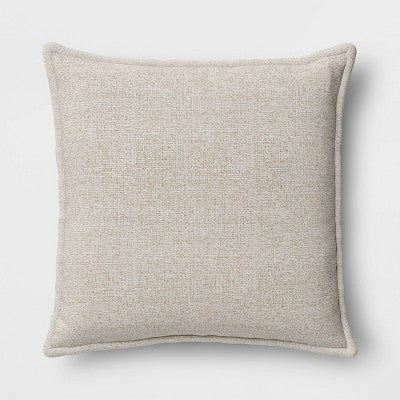  26"x24" Heathered Outdoor Deep Seat Cushion - Threshold™