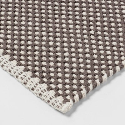  20"x32" Reversible Dot Bath Rug - Threshold™