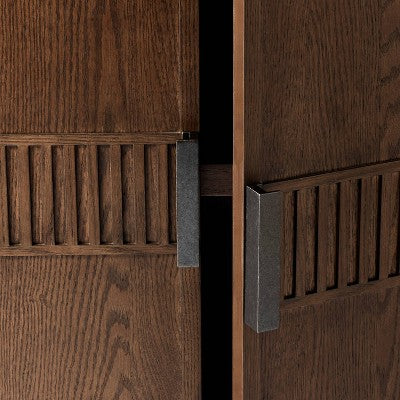  68.25" Dosinia Bookshelf Brown - Threshold™ Designed With Studio McGee