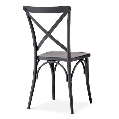 Set Of 2 Malden French Bistro Dining Chair Black - Threshold™