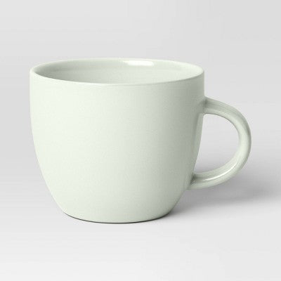  16oz Stoneware Avesta Mug Light Green - Threshold™