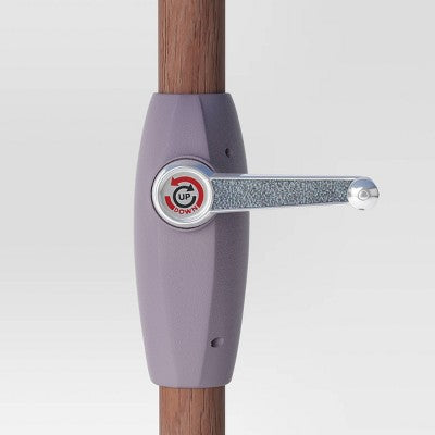  9'x9' Market Patio Umbrella - Light Wood Pole - Threshold™