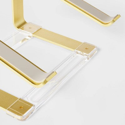  Acrylic Laptop Riser Gold - Threshold™