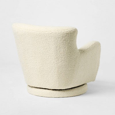  Kessler Swivel Chair Cream - Threshold™ Designed With Studio McGee